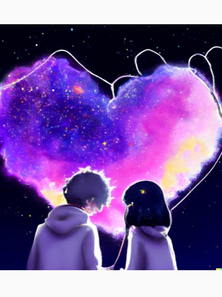Two lover in the universe by Ideassbold