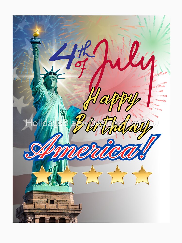 Happy Birthday, America! by HolidaysBlaze Designs For You