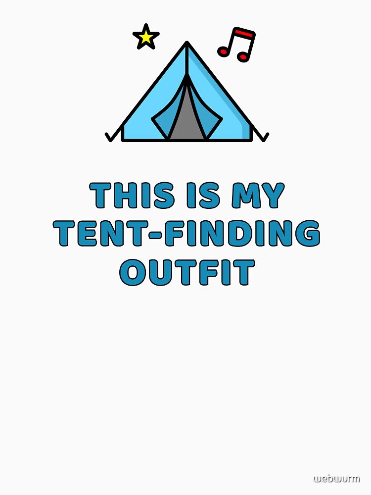 Music Festival: This is my tent-finding outfit by WurmWeb.DesignShop