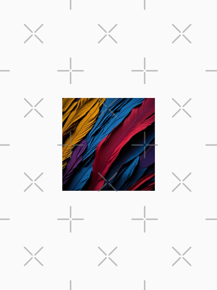 Colorful Feathers by digitallyyour