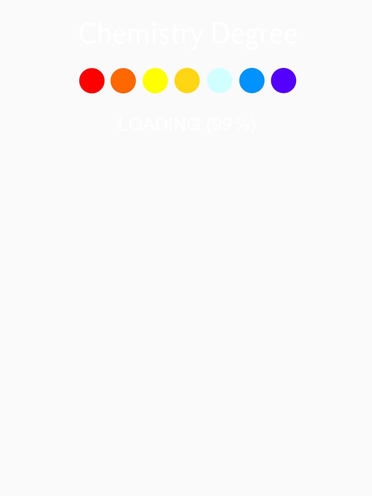 Chemistry Degree Loading Future Chemist by GR-ART