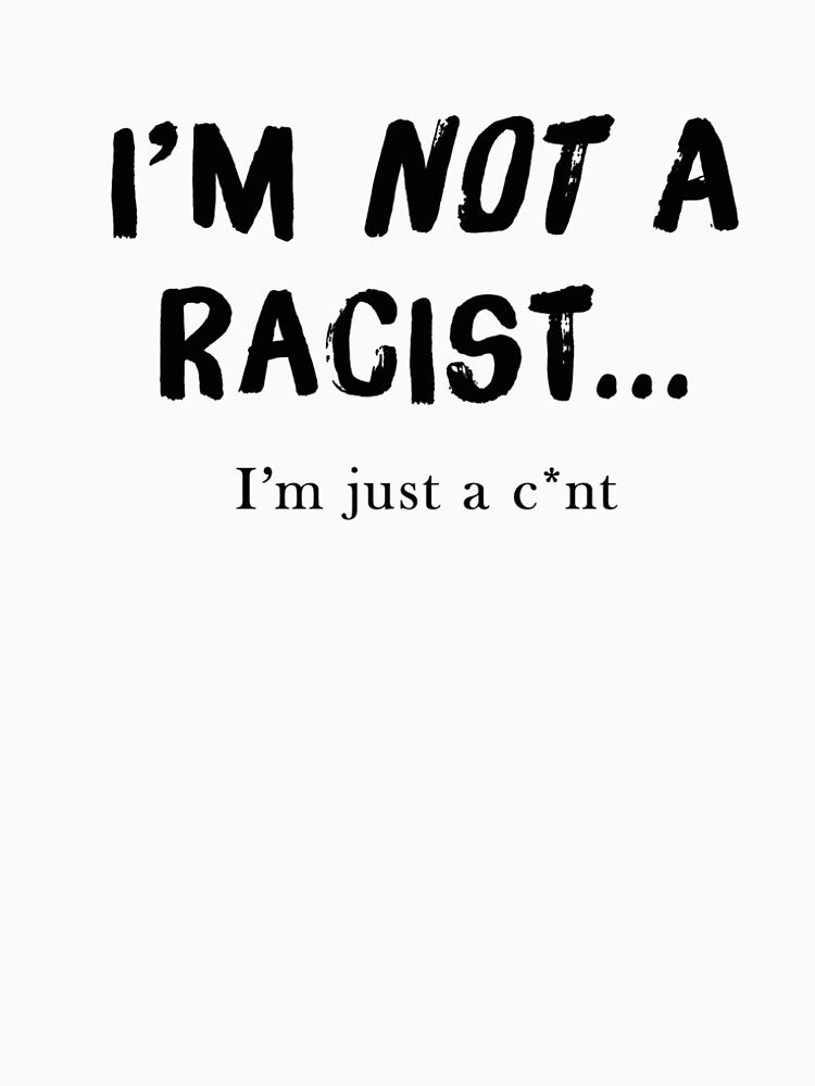 Gift for that "I'm not a racist, but..." friend by TerzalDesigns