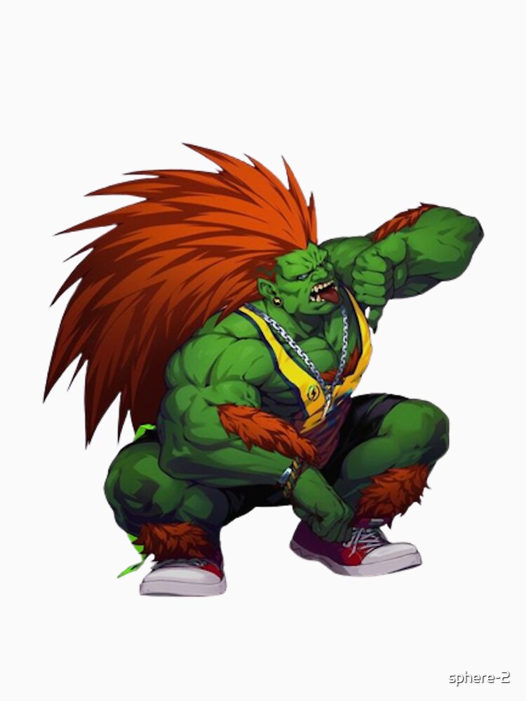 Blanka style - tshirt street fighter by sphere-2