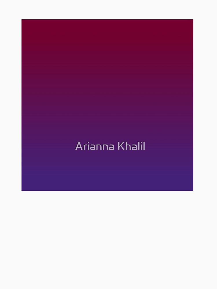 Wine to Purple Ombre Gradient by Arianna Khalil