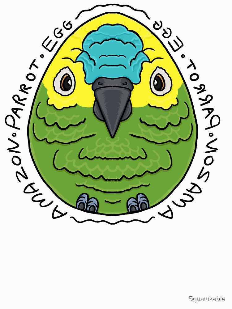 Blue-fronted Amazon Egg by Squawkable