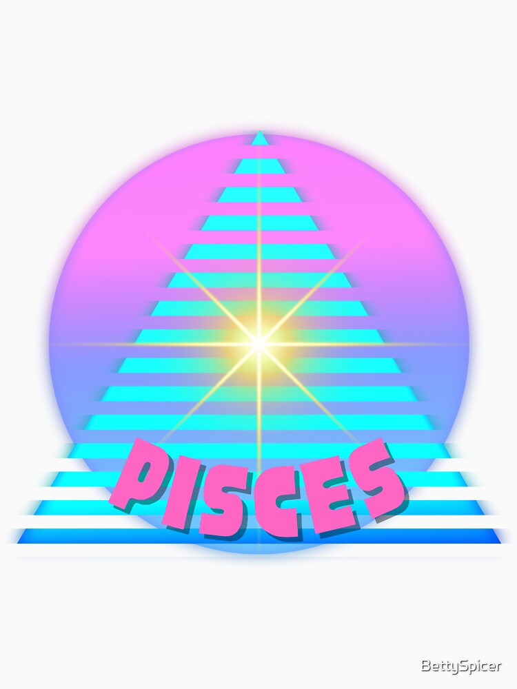 Pisces 80's Synthwave by BettySpicer