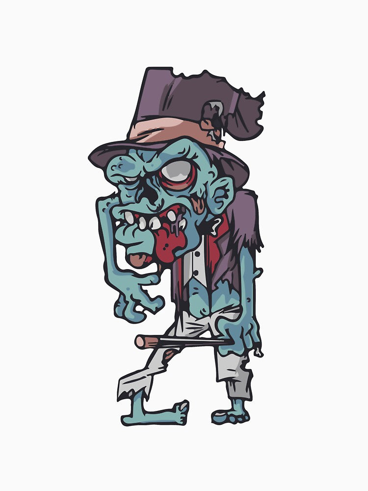 Old Zombie Magician by Graphix-Space