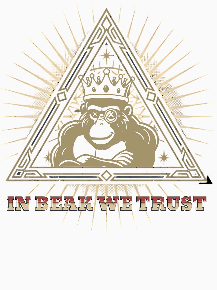 In Beak We Trust | Golden Gym Cult Emblem by BeakBros