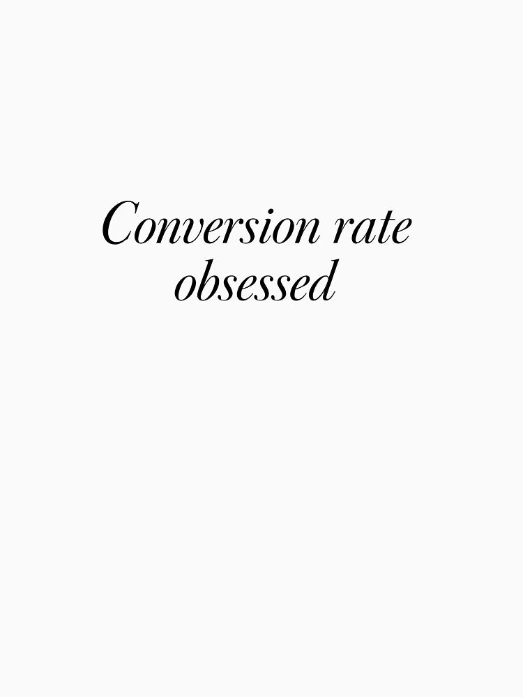 CRO Marketing Sticker - Conversion Rate Obsessed - Optimization Design by DigitalNovaCo