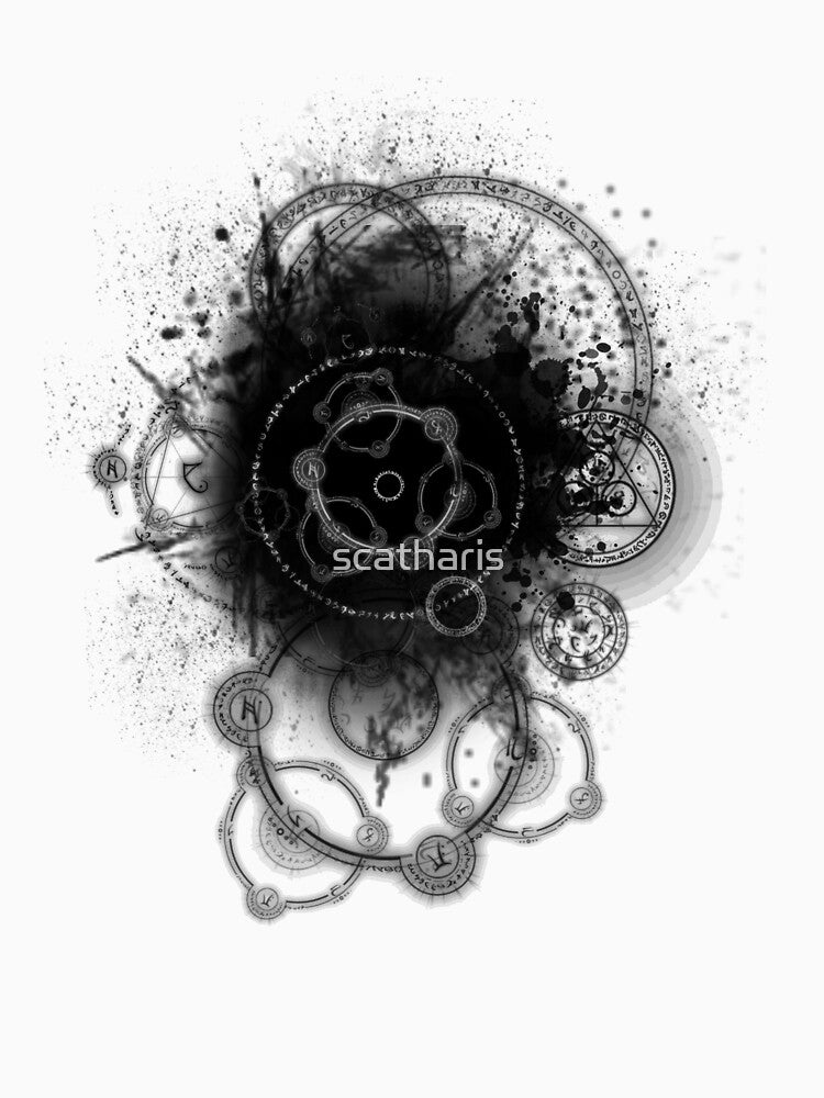 Black Beauty -  White Magic by scatharis