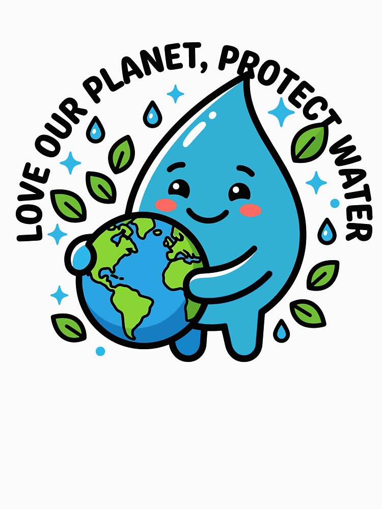 Love Our Planet Protect Water Eco Awareness by Nuvoro Eco Awareness