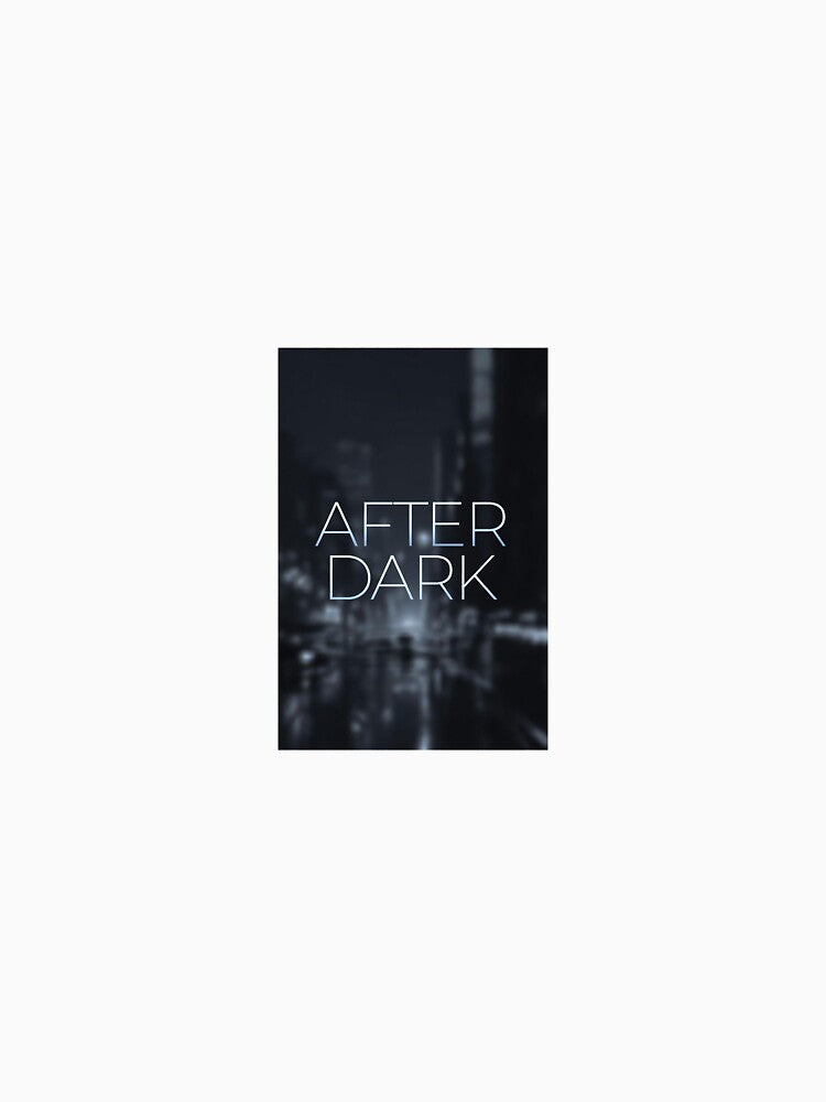 After Dark – Minimal Night City Typography by RMProject
