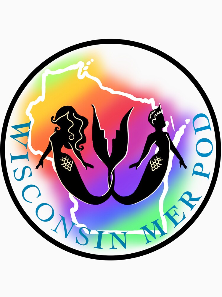 WI Mer Pod - Blue Lettering by WIMerPod