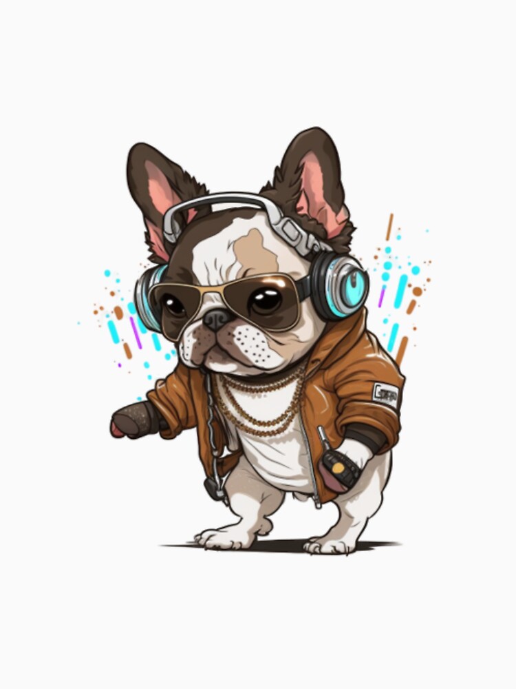 Frenchie with a Concert Outfit French Bulldog by PetsEnough