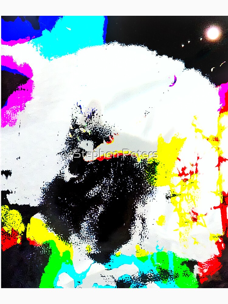 Luminescence Afro Squirrel by Stephen Peters Burry Port