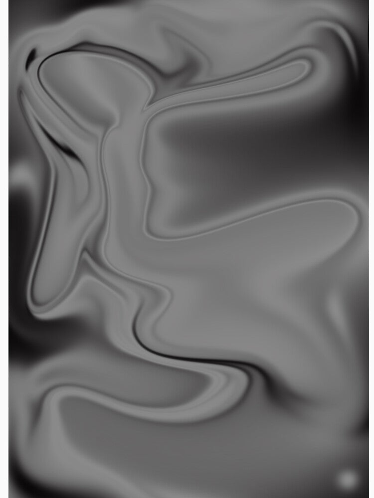 Black and Gray Liquid Gradient by Pattrenonly