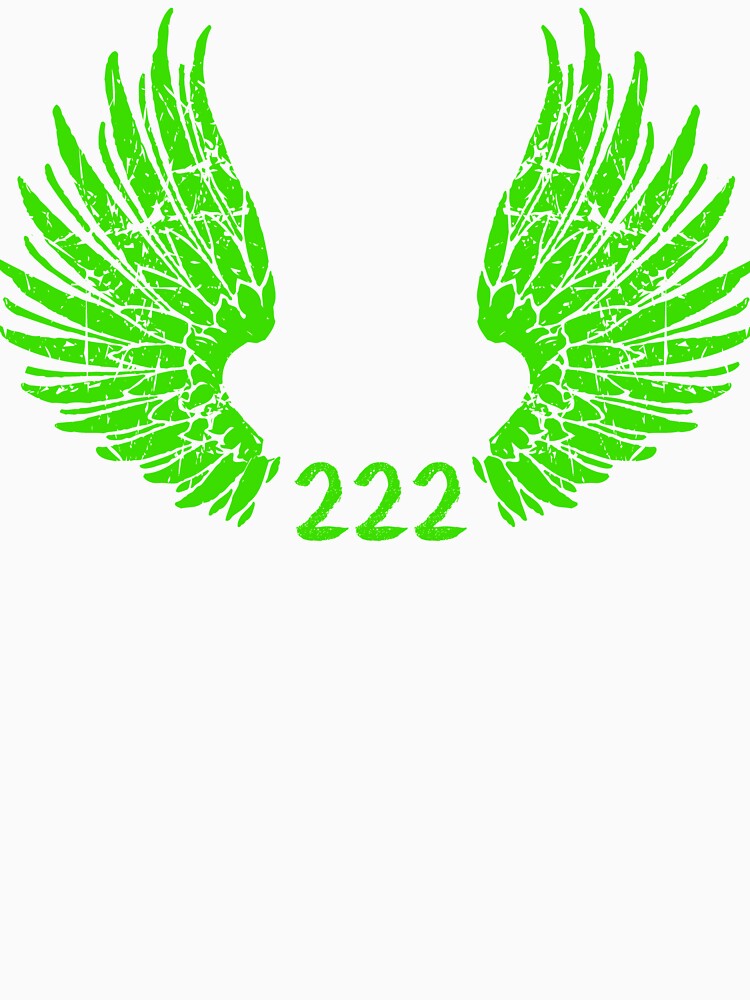 222 angel number green gift by alfa-rouk