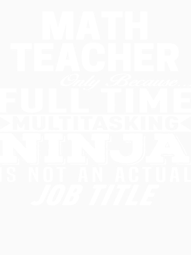 Math Teacher by clickmostro