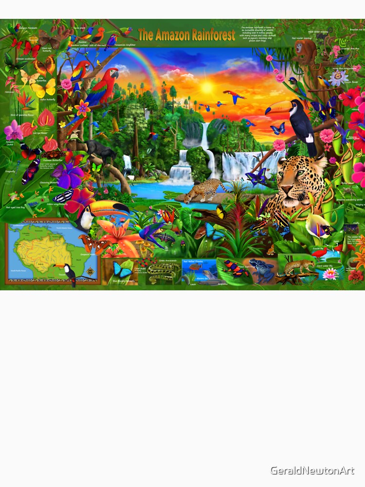 Amazon by GeraldNewtonArt