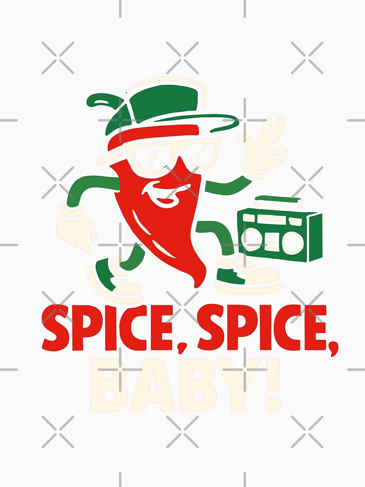 Playful Chili Pepper Graphic Print Tee for Food Lovers by ThreadQuirk