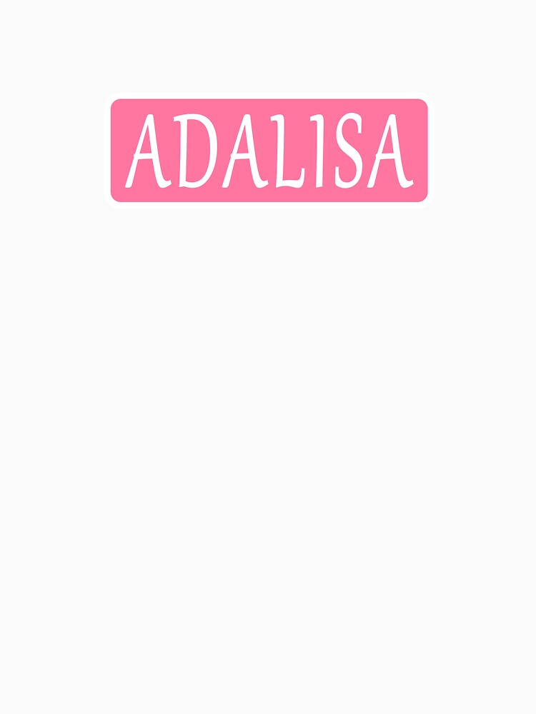 Adalisa Name by Jeallan Designs
