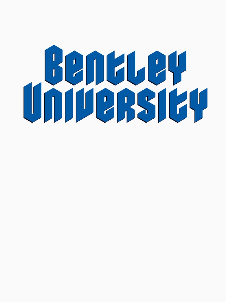 Bentley University Sticker by Juliana Spitzner