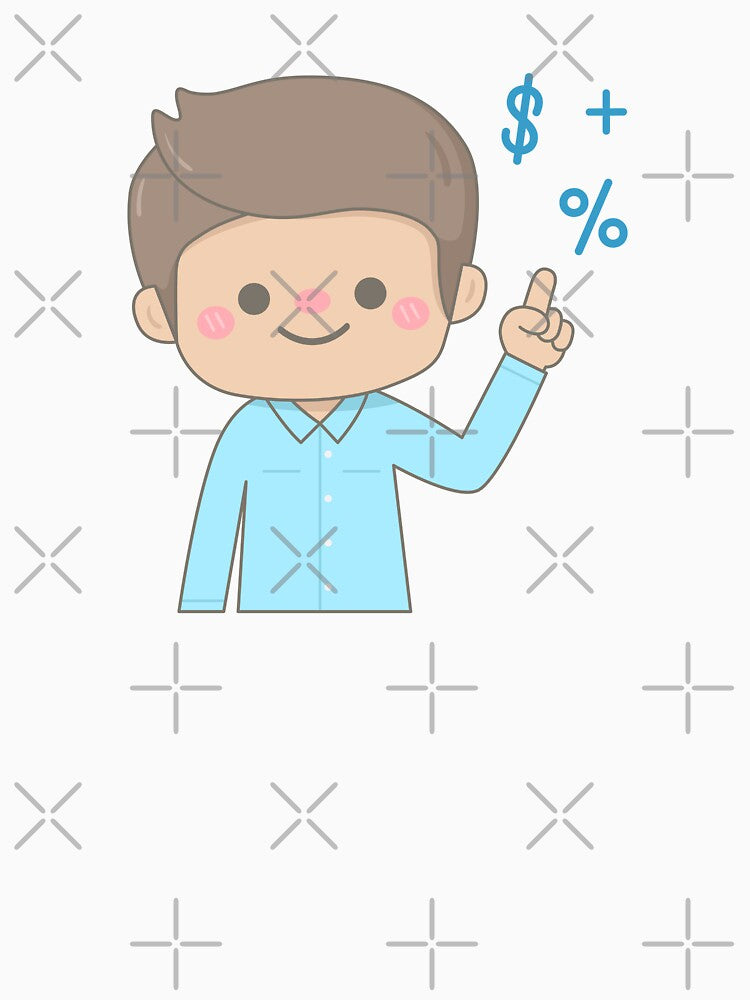 A business man characters presenting in the company meeting by nuchz