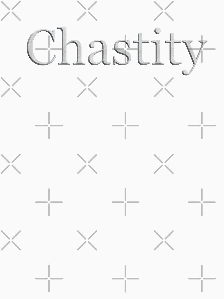 Chastity (White Marble Text) by Swabcraft