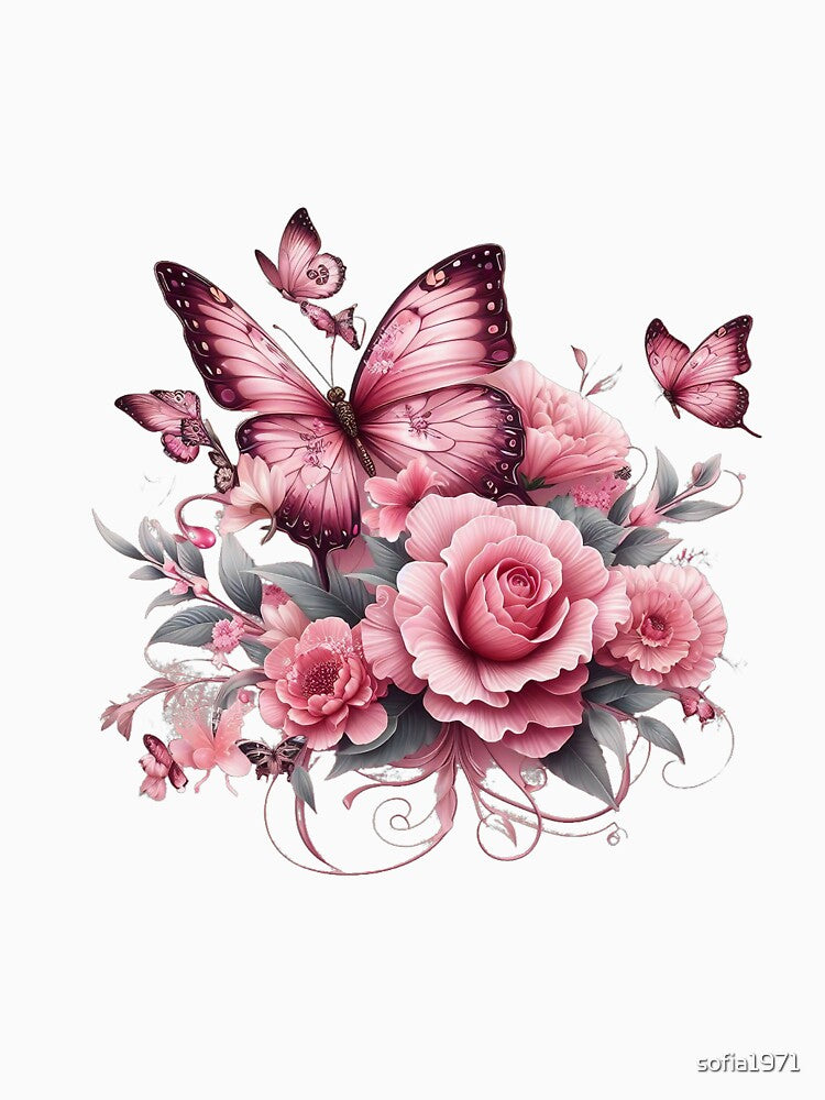 For Mom 2024: 3D Floral Arrangements Floral Beauty by sofia1971