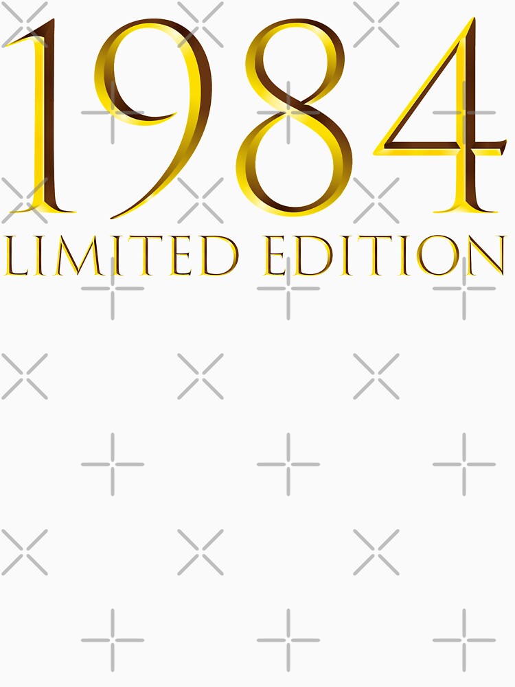 1984 Limited Edition 37 Years Old 37th Birthday by DavisHasari