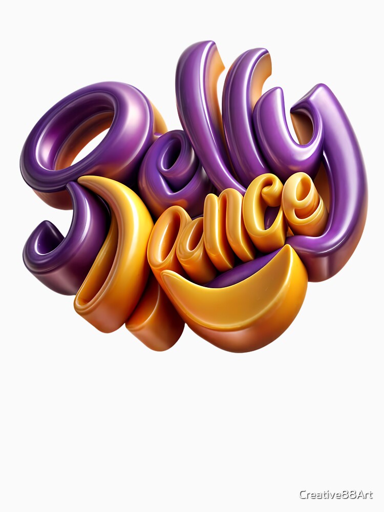 Belly dance text logo by Creative88Art