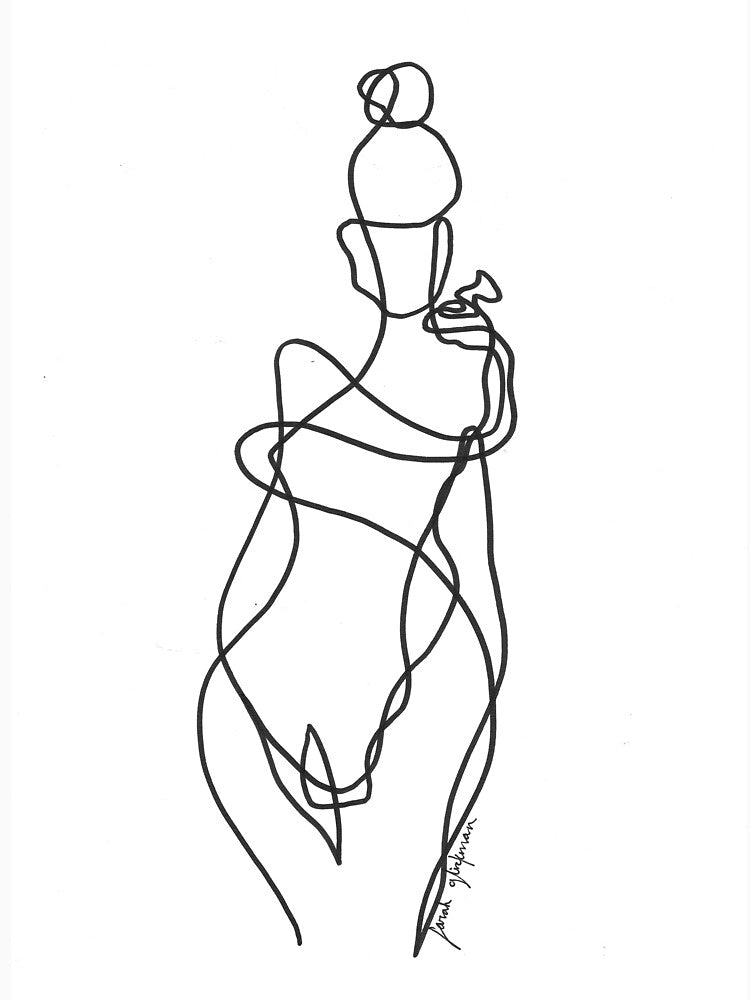 Top Knot Love by ArtbySRG
