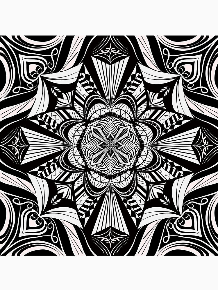 Hand Drawn Mandala design by jokervisions