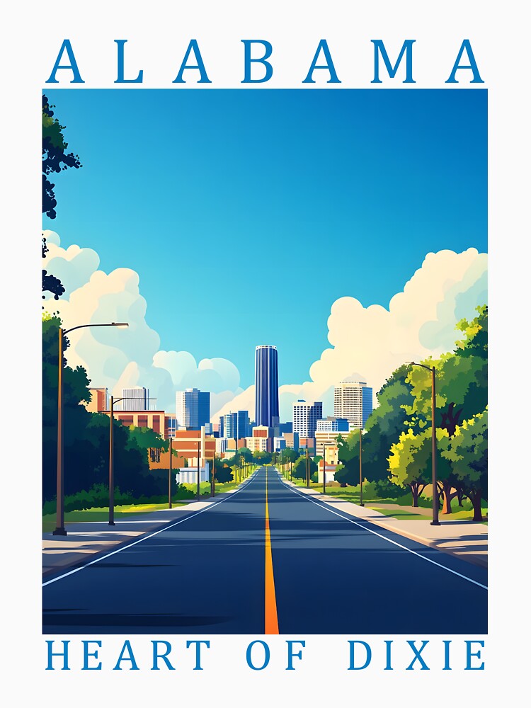 1 Alabama by Lucy Goosy Art