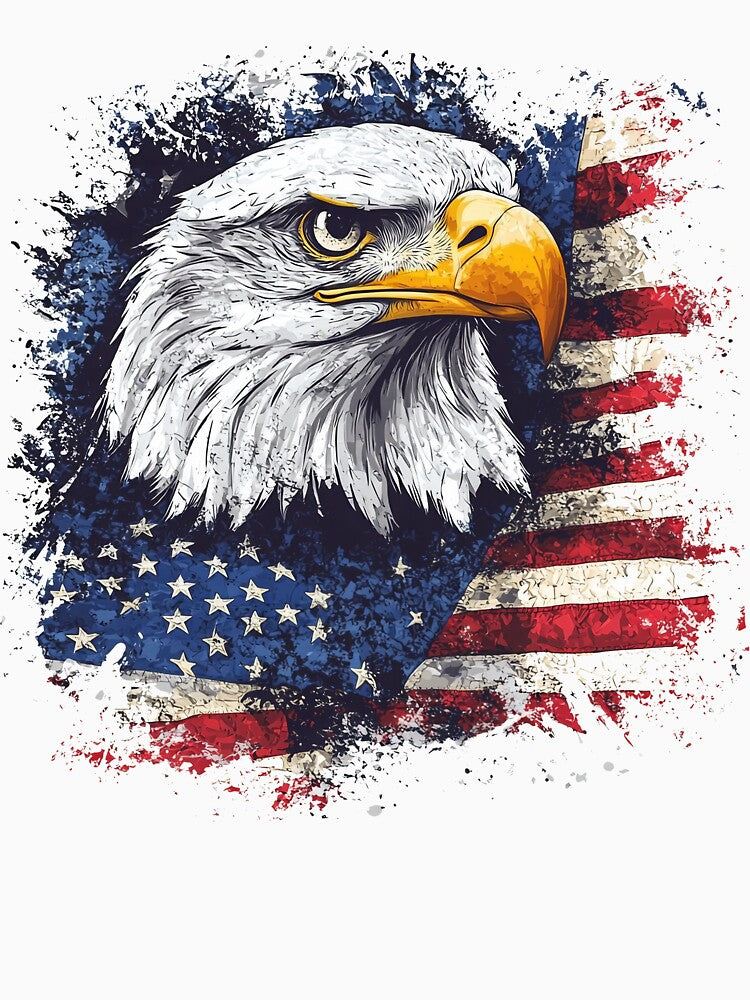Patriotic US eagle by Reklama Studio