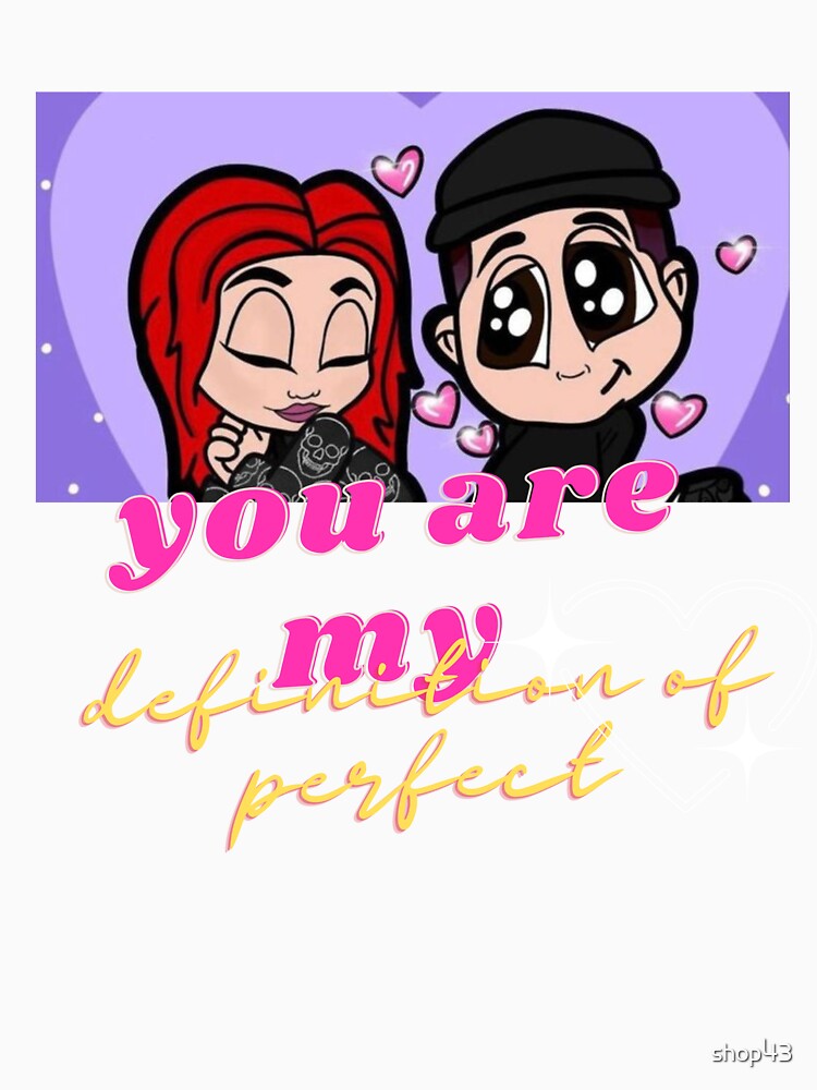 valentines for him surprise boyfriend saying you are my definition of perfect by shop43