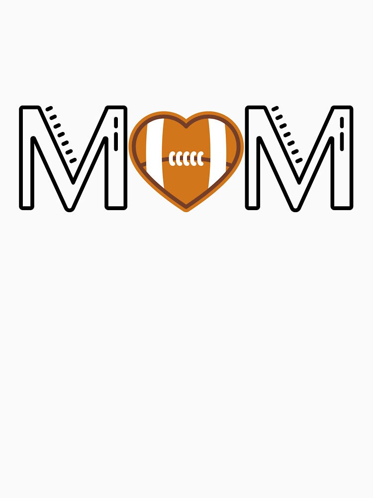 Mom Football, Football Mom, Mommas Football, Team Mom Football by PorkysPops