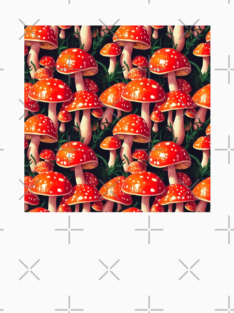 Trippy Garden Magic Mushrooms #9 by Unicorn Trainwreck