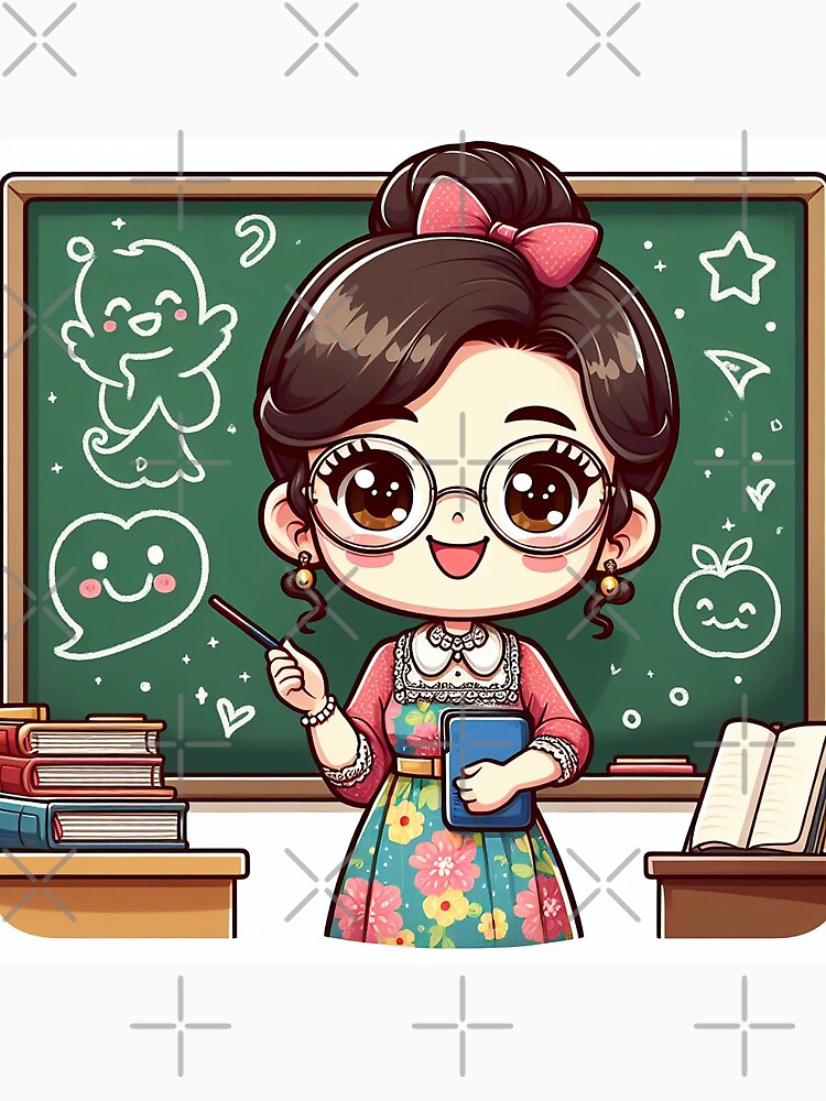 cute teacher by nada-art
