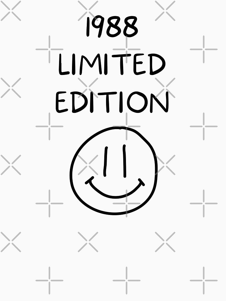 1988 LIMITED EDITION - BLACK WRITING by akaiawa