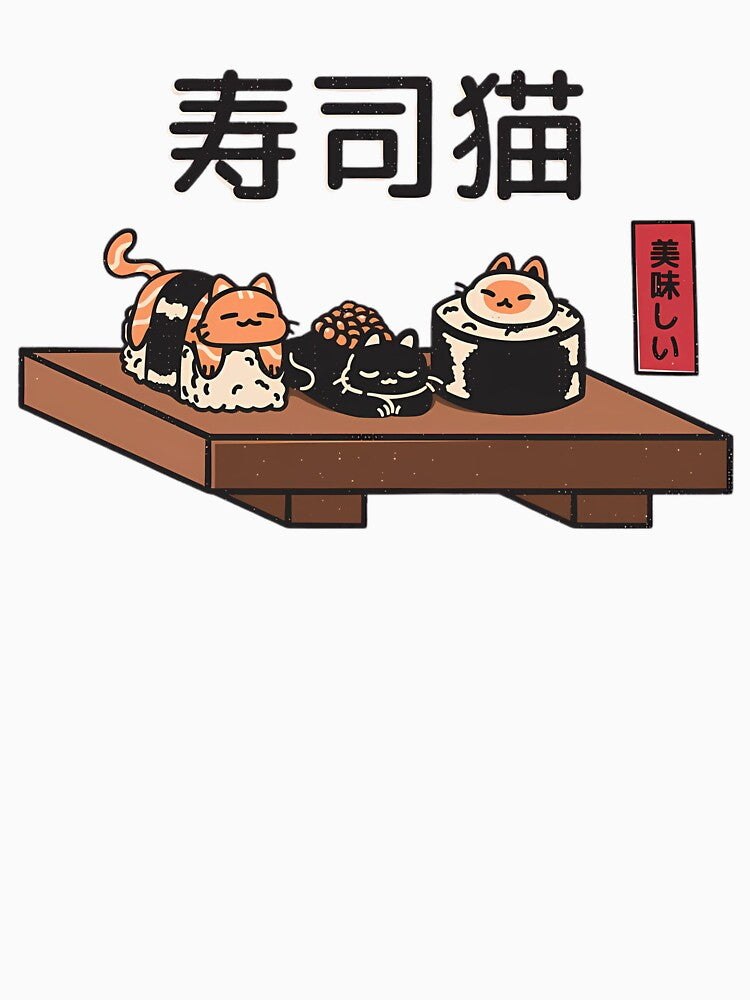 Sushi Cats – Kawaii Neko Sushi Combo by Josinta