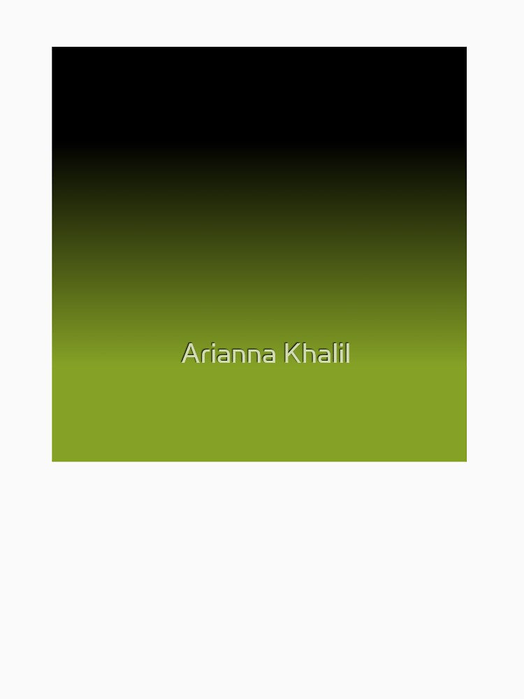 Black and Green Halloween Gradient by Arianna Khalil