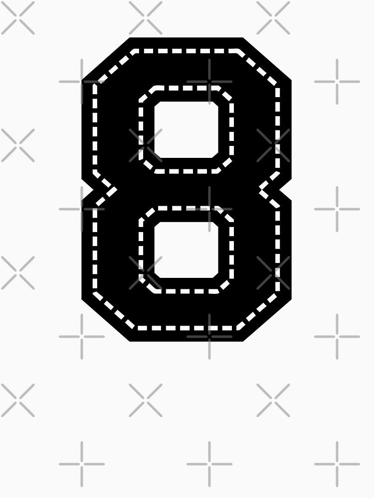 Number 8 Eight by StudioRedKoala