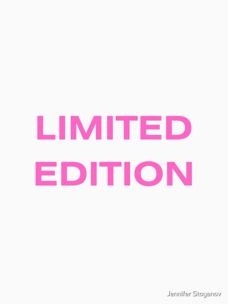 LIMITED EDITION Pink Logo by Jennifer Stoyanov