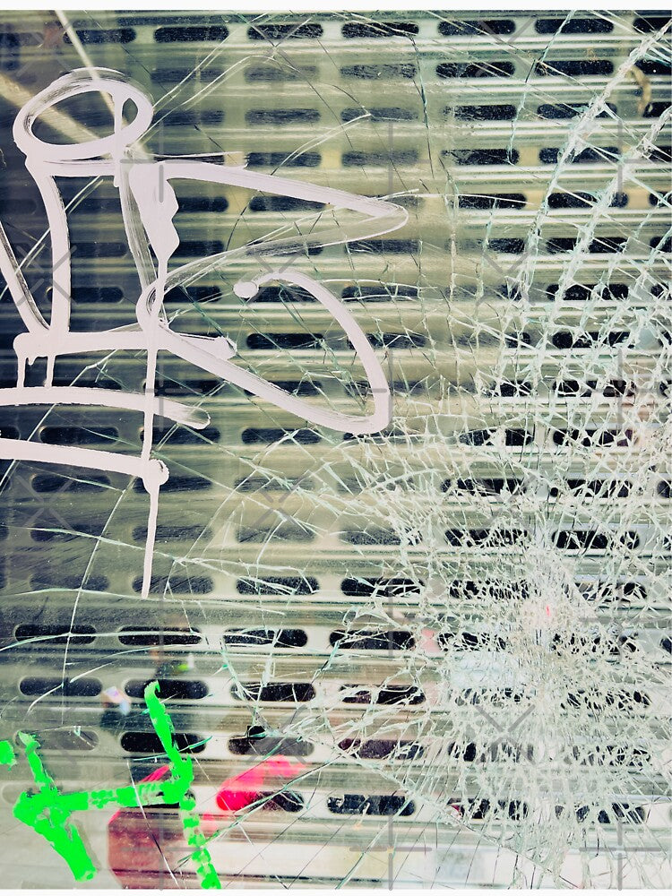 Broken glass by Sansaranna