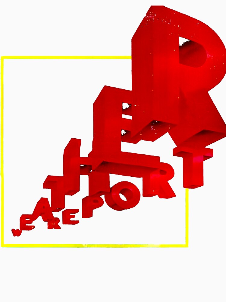 Red Typography of Experimental Band by WellkamStudio