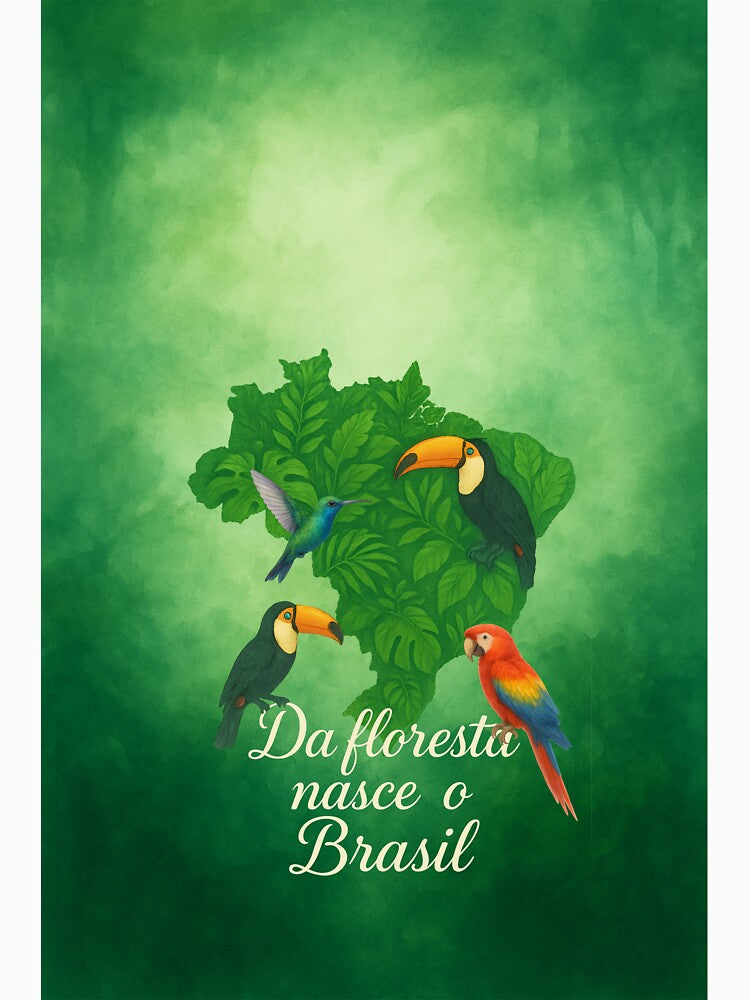 Da floresta nasce o Brasil by molduralaser