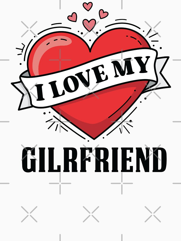 Gift For GF I Love My Girlfriend by FemmePod
