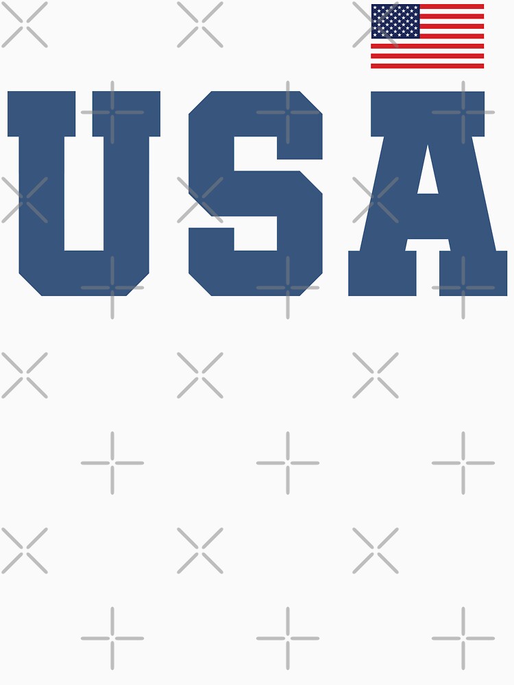 USA Patriotic American Flag - USA Patriotic Apparel - Patriotic USA Design by Shop Yeah