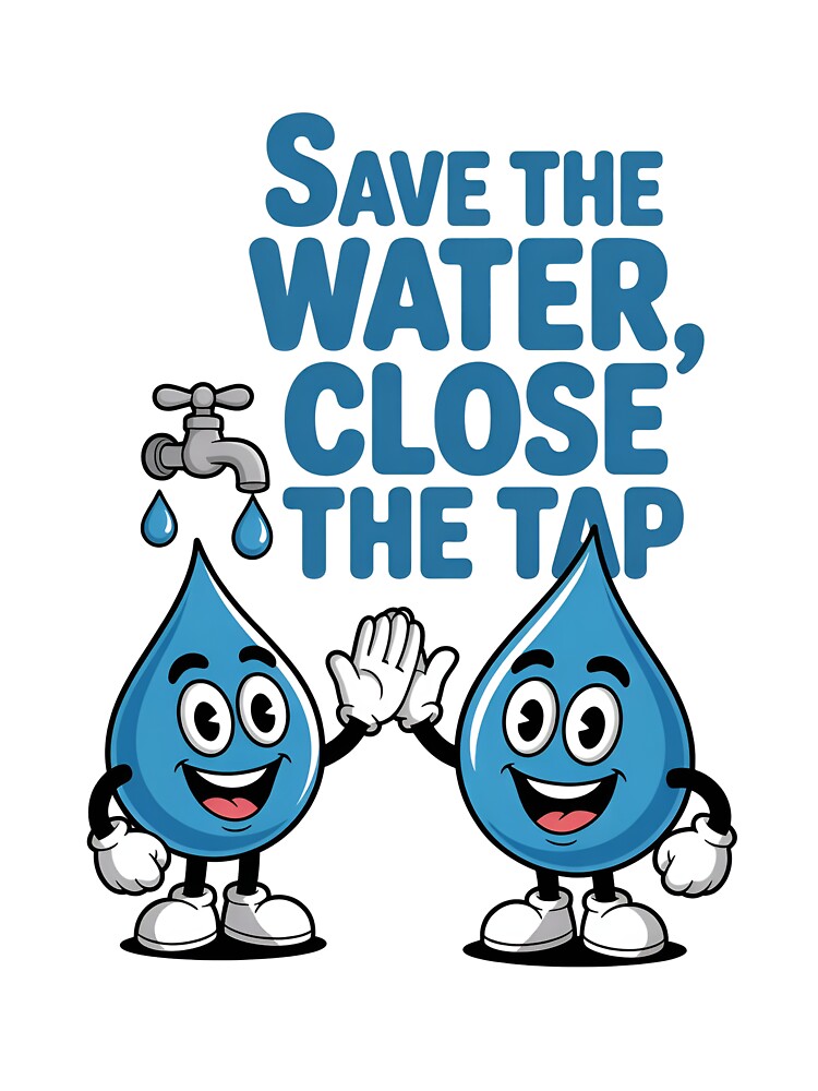 Cute Eco Water Conservation Design by Nuvoro Eco Awareness